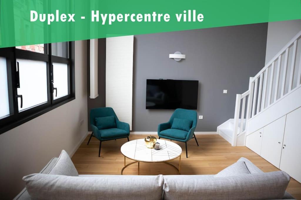 Superbe Duplex En Hypercentre Ville Amiens Ngoại thất bức ảnh