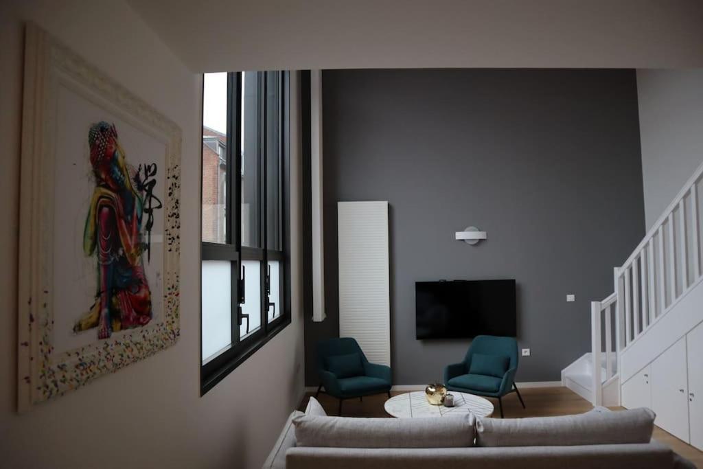 Superbe Duplex En Hypercentre Ville Amiens Ngoại thất bức ảnh